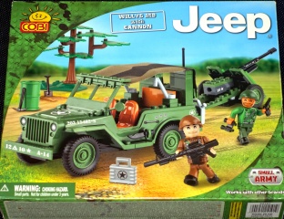 Cobi 24191 - Jeep Willys MB with Cannon