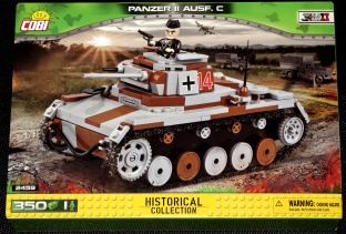 Cobi 2459 - Panzer II C deutsche Wehrmacht Bausatz