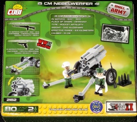Cobi 2182 - 15cm Nebelwerfer 41 deutsche Wehrmacht (Erstauflage 1/2015) GEBRAUCHT