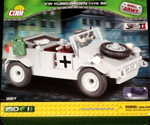 Cobi 2187 - VW K�belwagen 82 grau deutsche Wehrmacht (Auflage 2017) GEBRAUCHT