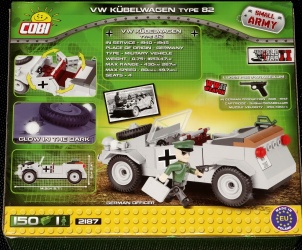 Cobi 2187 - VW K�belwagen 82 grau deutsche Wehrmacht (Auflage 2017) GEBRAUCHT